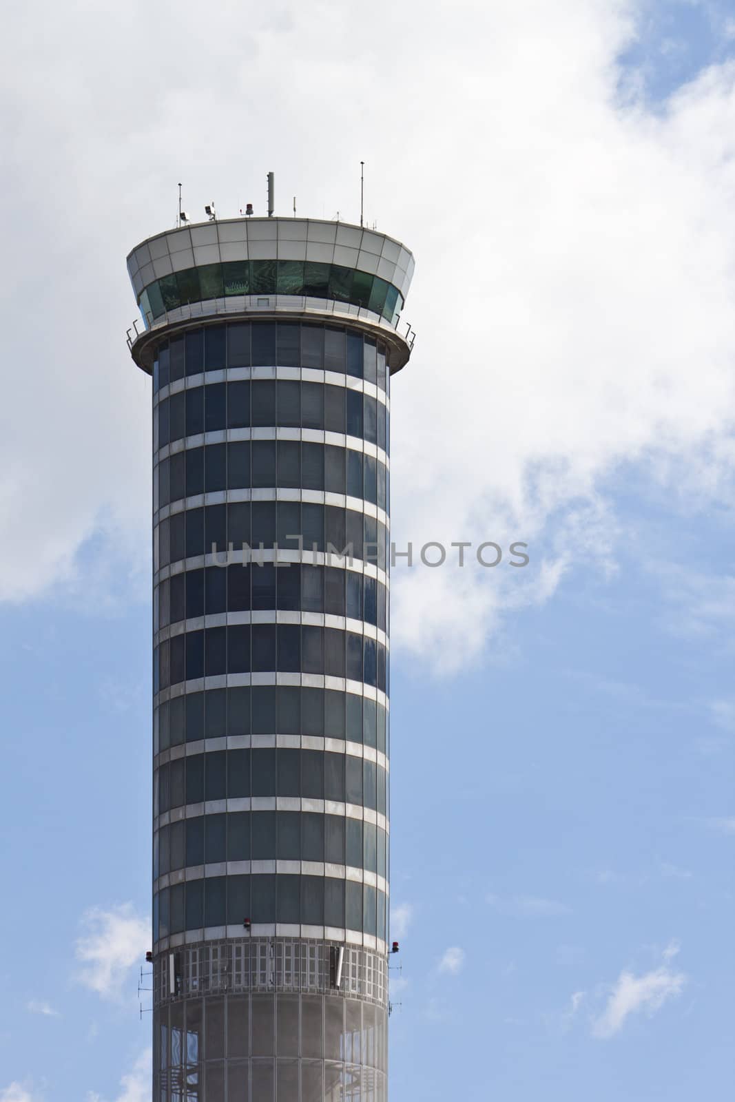 Air traffic control at Suvarnabhumi Airport, Thailand.