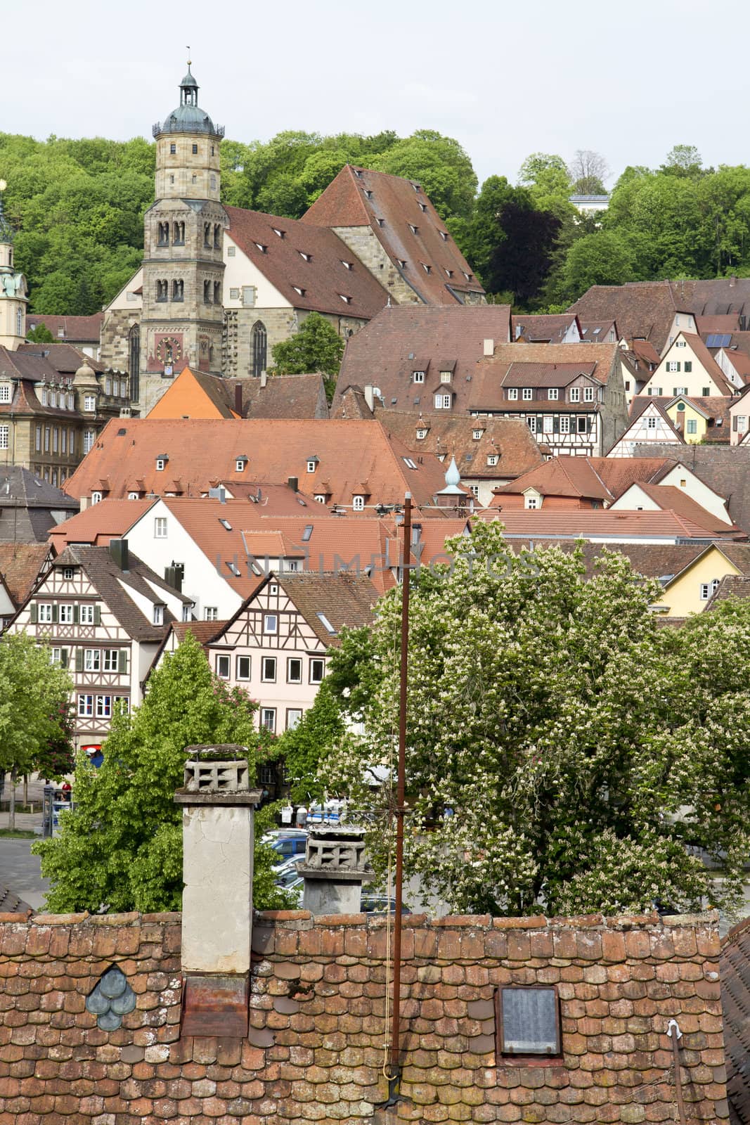 historic city in south west germany called Schwaebisch Hall