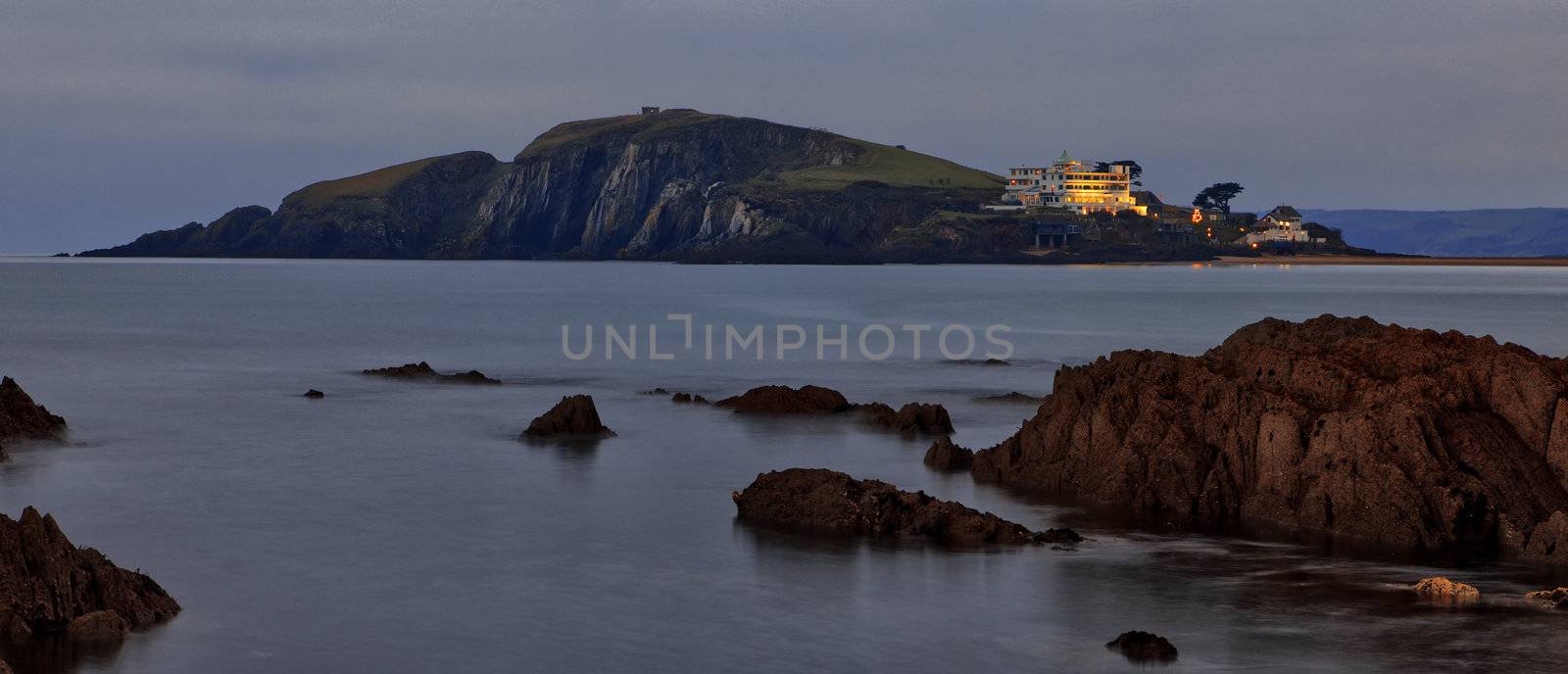 Burght Island at Dusk