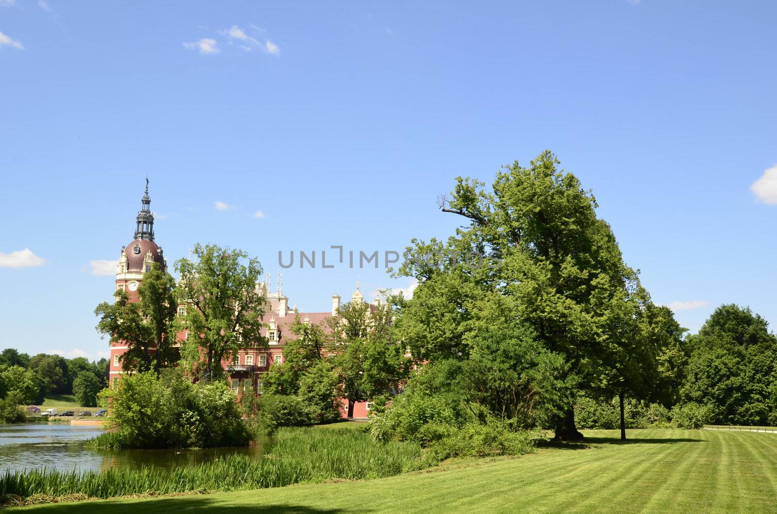 This beautiful castle surrounded by gardens in the English style of the 19th century was inspired by Prince Hermann Pueckler-Muskau. Muskauer Park is part of UNESCO World Heritage Site. It is located on both sides of the Neisse River which is the Polish and German border.