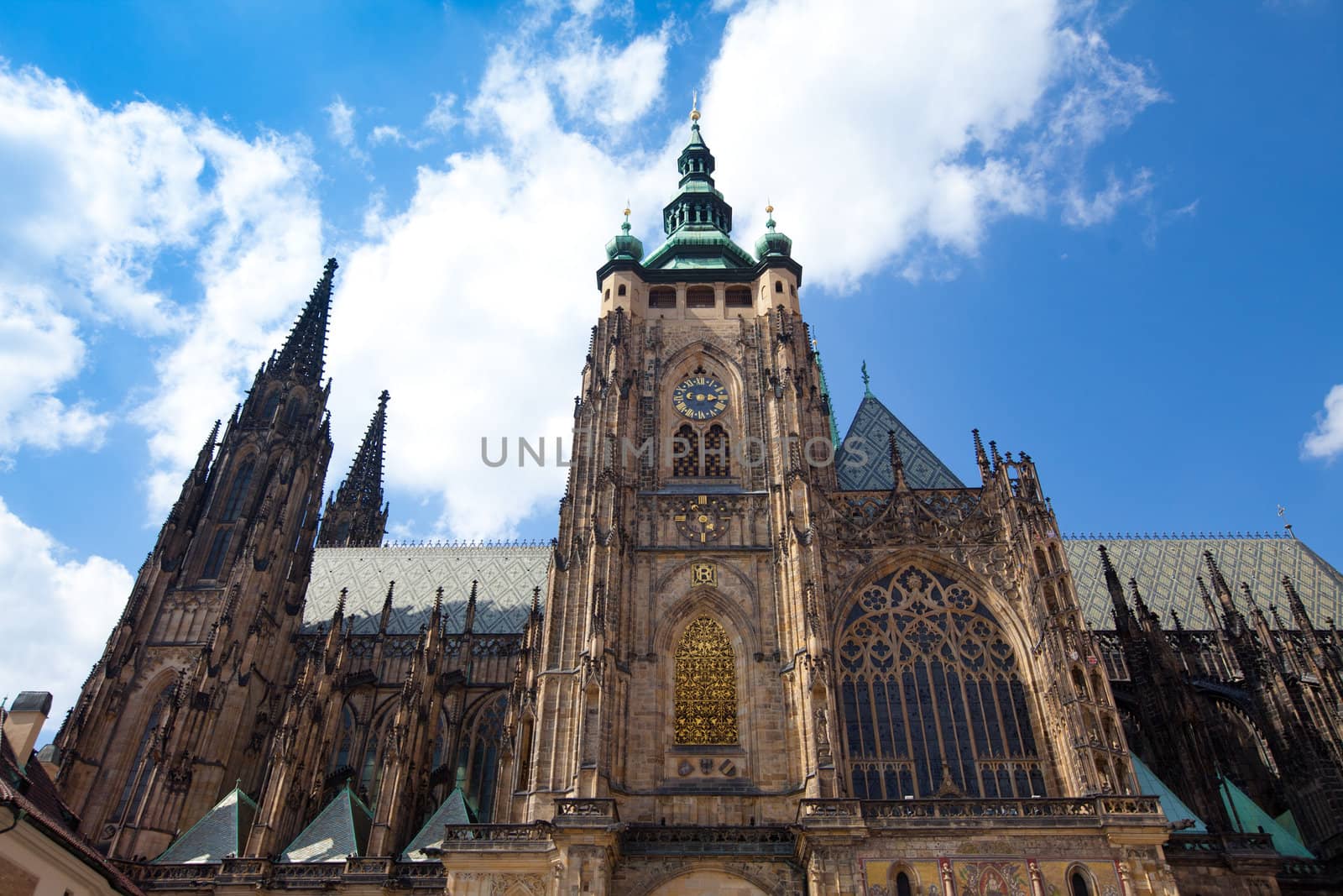 st. Vita`s Cathedral in Prague city
