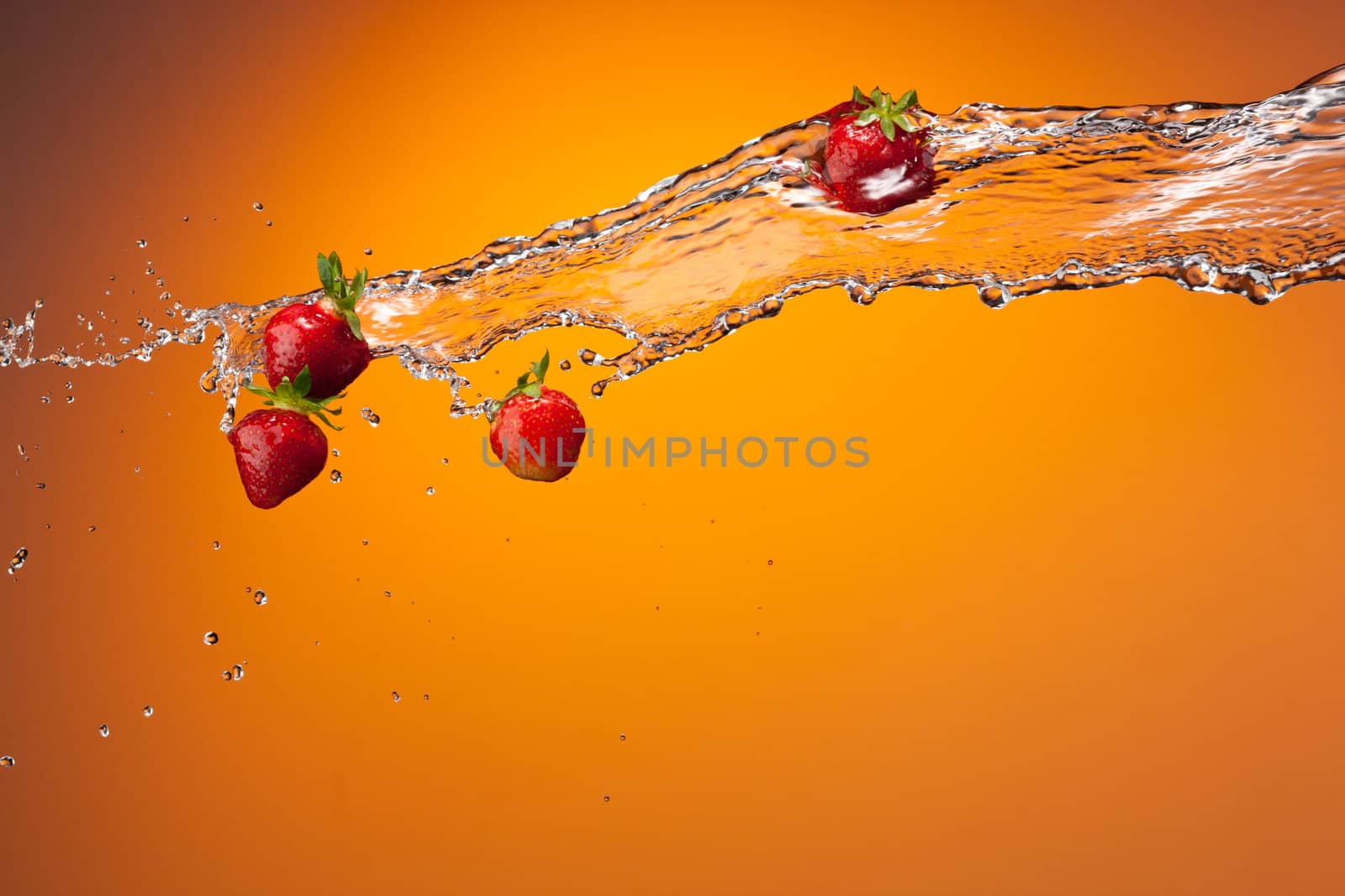 strawberry splash by agg