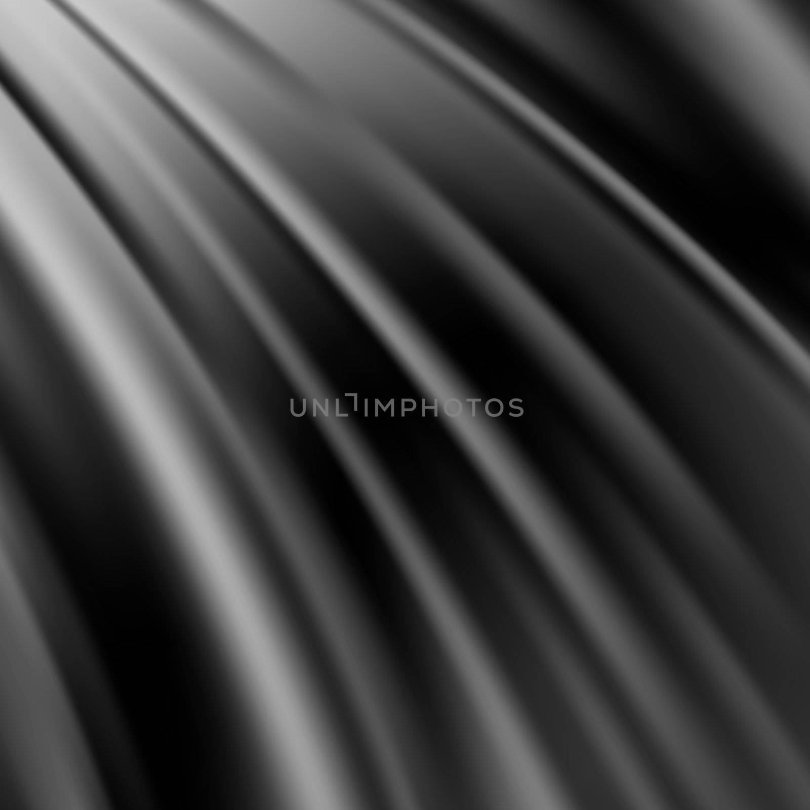 Beautiful Black Silk. Drapery Abstract Background