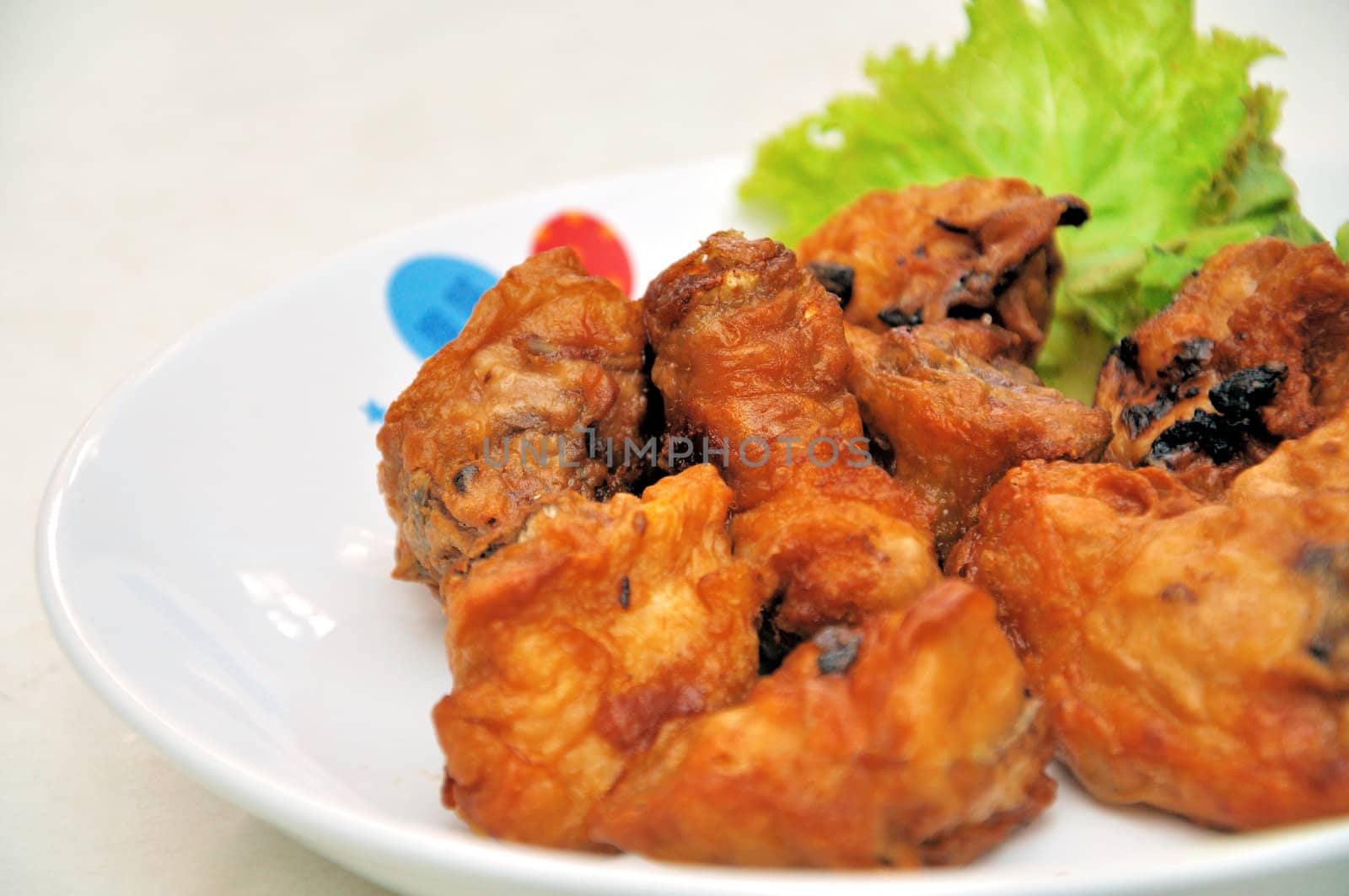 Fried chicken, Food close up.