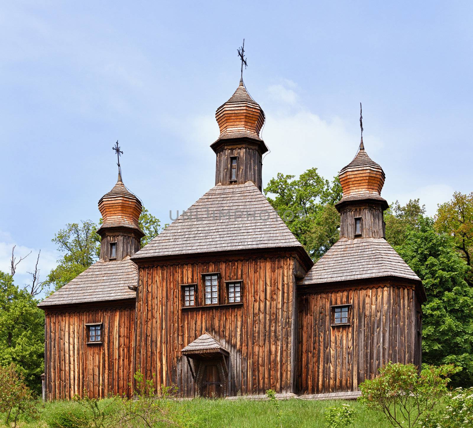 Wooden Christian Orthodox Church by pzaxe