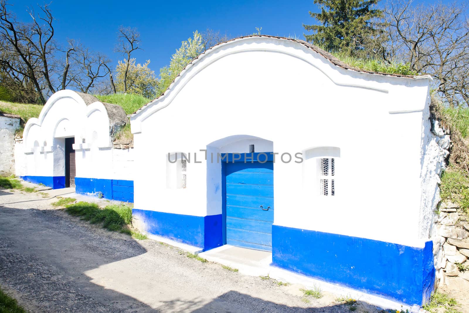 wine cellars, Petrov - Plze, Czech Republic