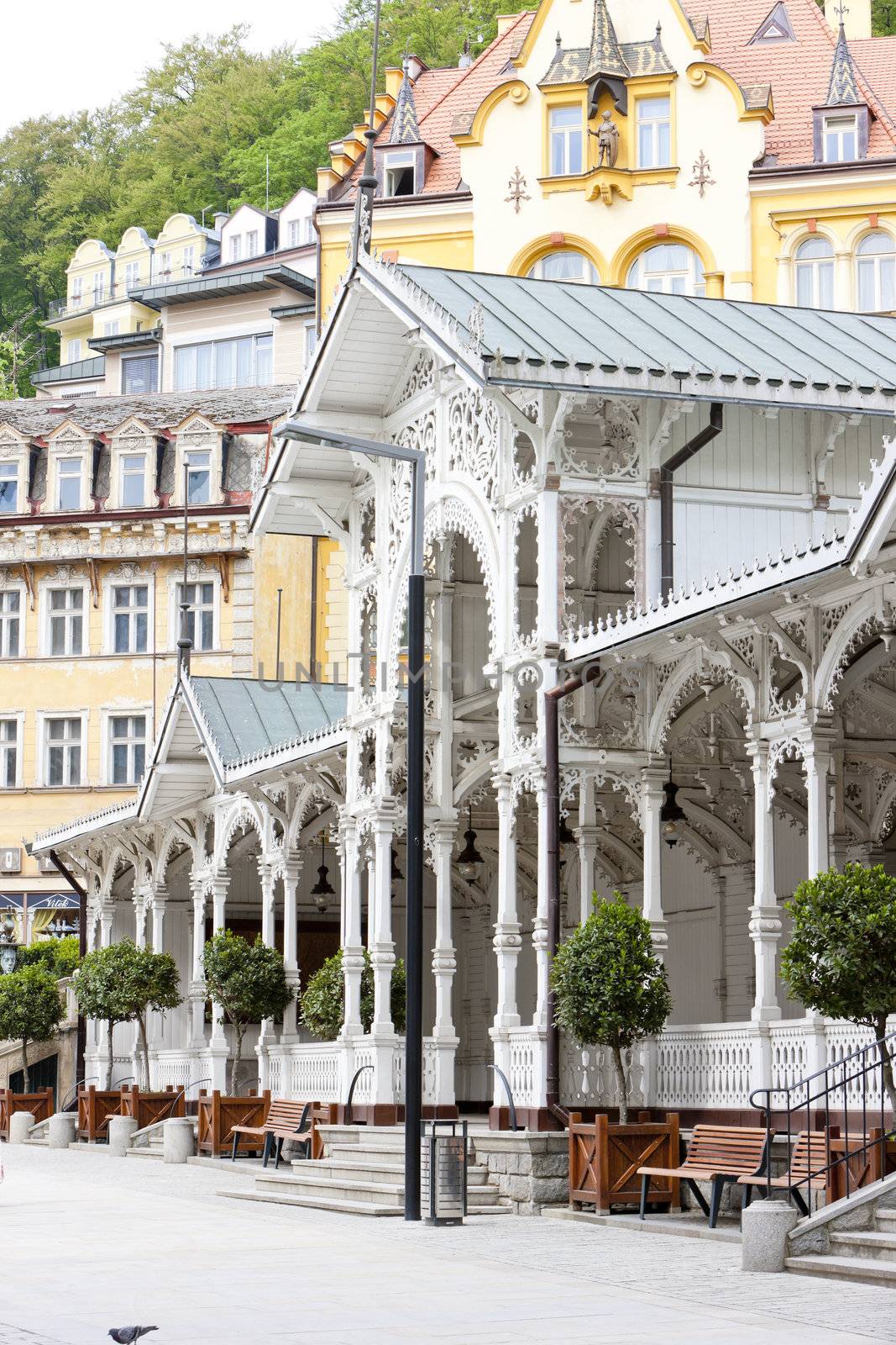 Market Colonnade, Karlovy Vary (Carlsbad), Czech Republic