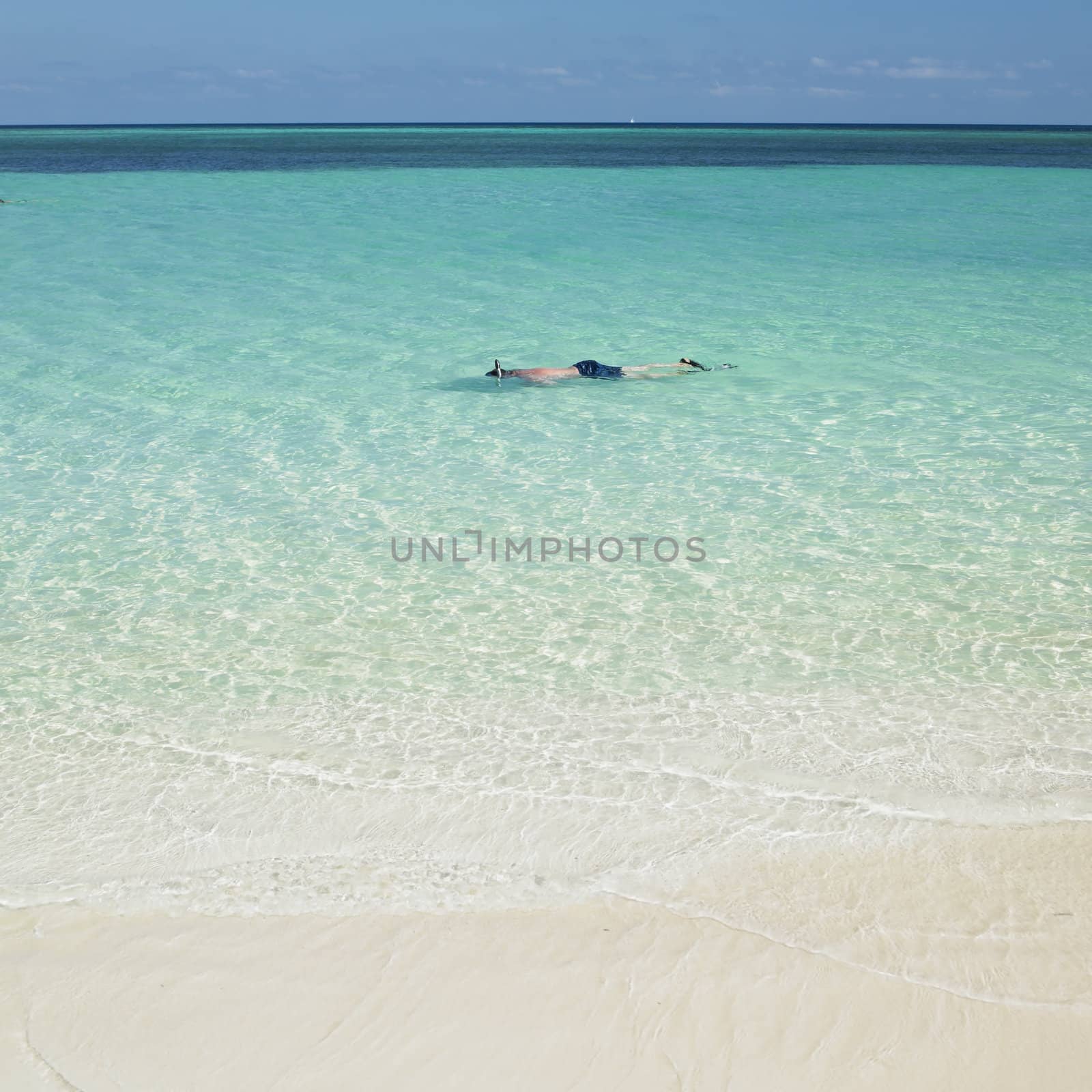 snorkeling, Guardalavaca, Cuba by phbcz