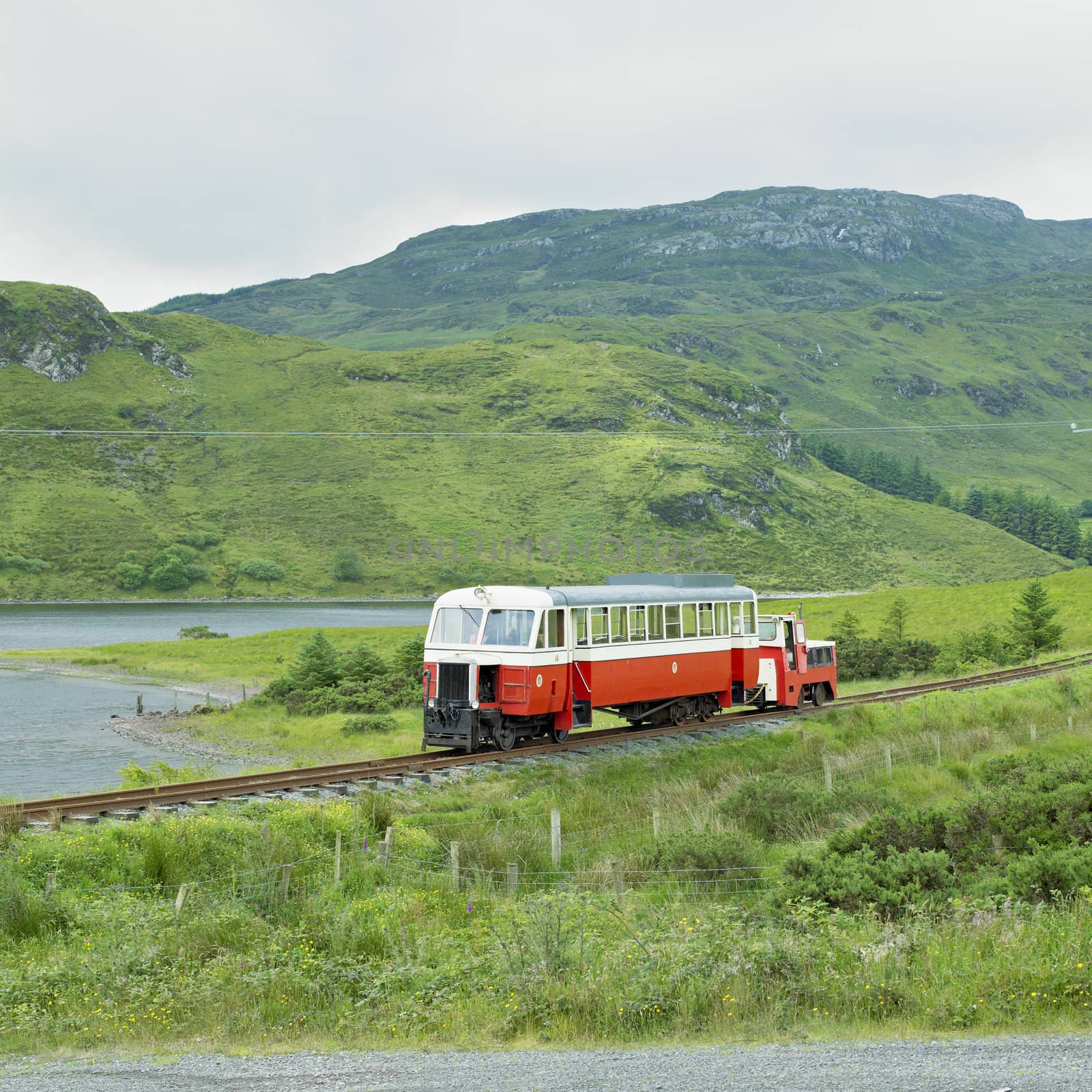 narrow gauge railway, Fintown, County Donegal, Ireland by phbcz