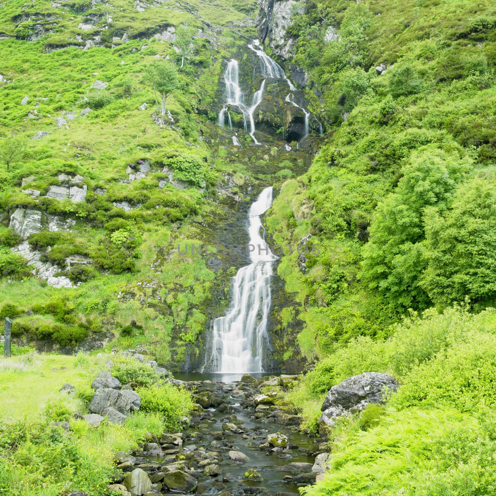 Assarancagh Waterfall, County Donegal, Ireland by phbcz