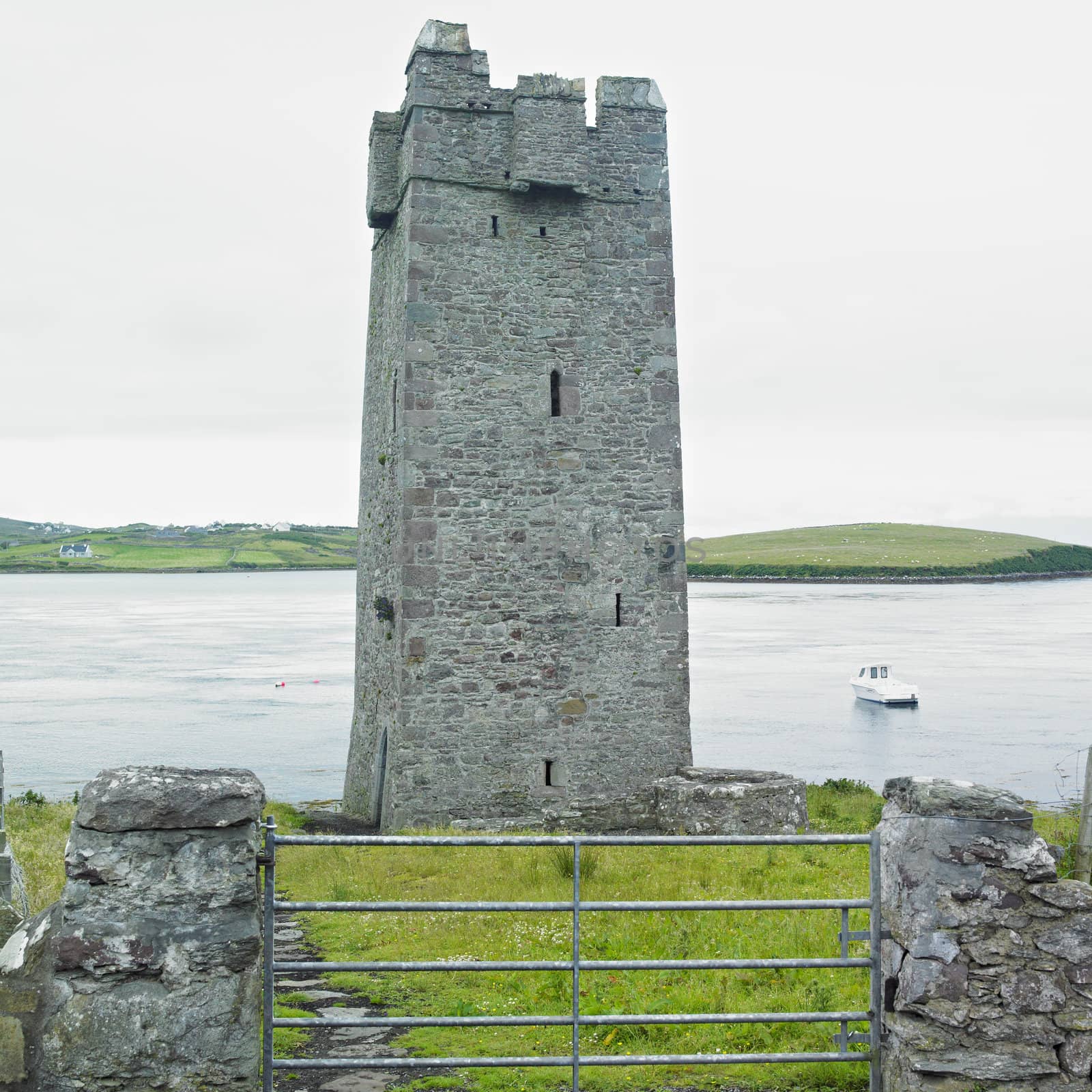 Carrick Kildarnet Castle, Achill Island, County Mayo, Ireland by phbcz