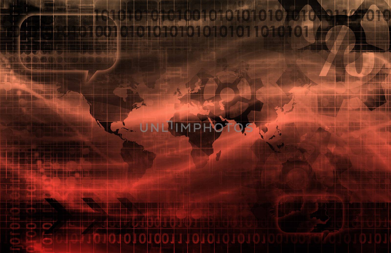 Technology Visual Concept of a Corporate Business