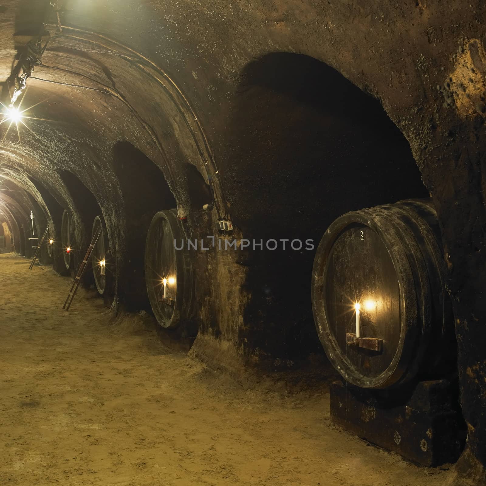wine cellar, Winery of Oldrich Splichal and Jitka Splichalova, Novy Saldorf, Czech Republic