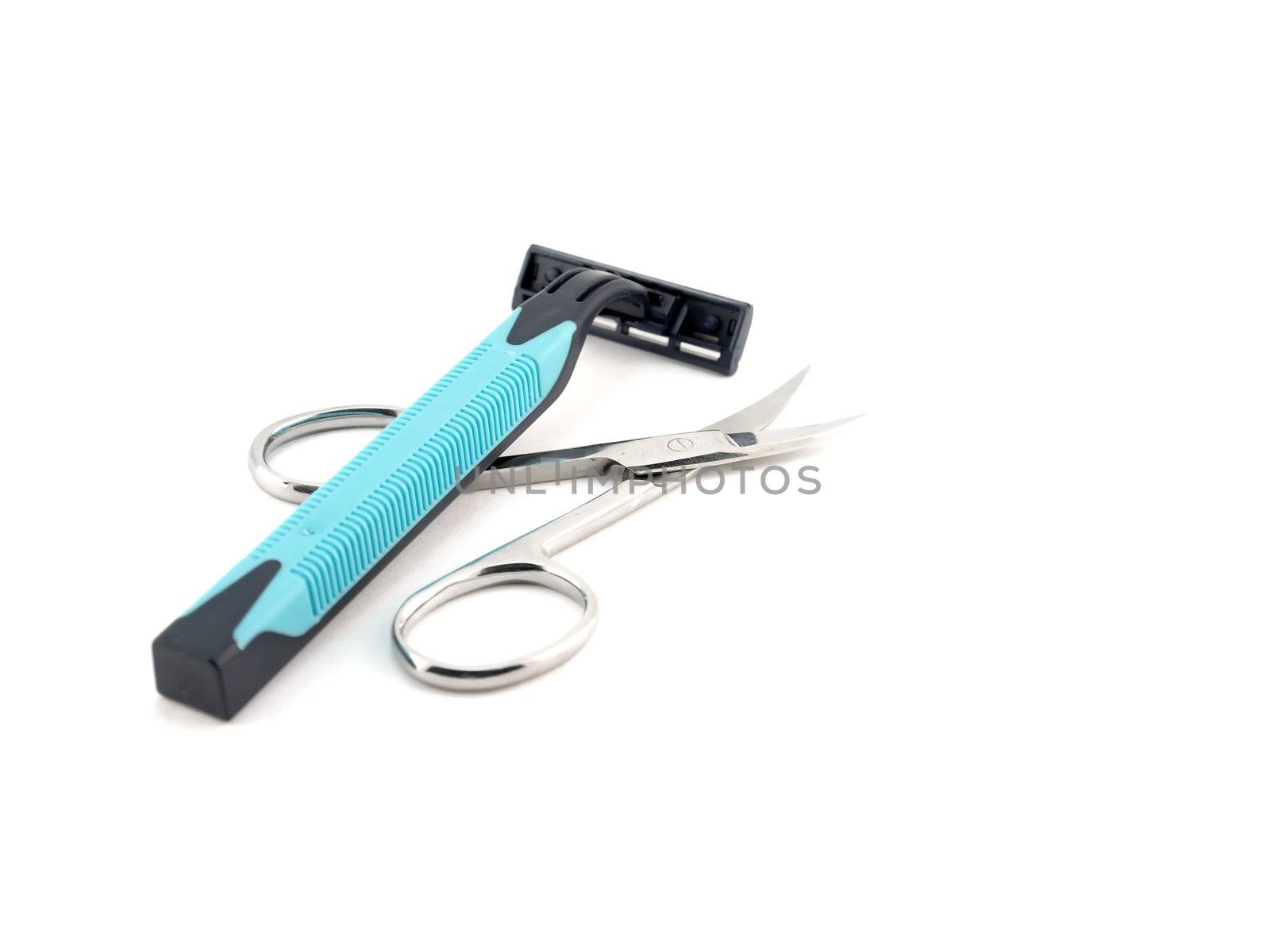 Shaving-set and nail scissors by sergpet