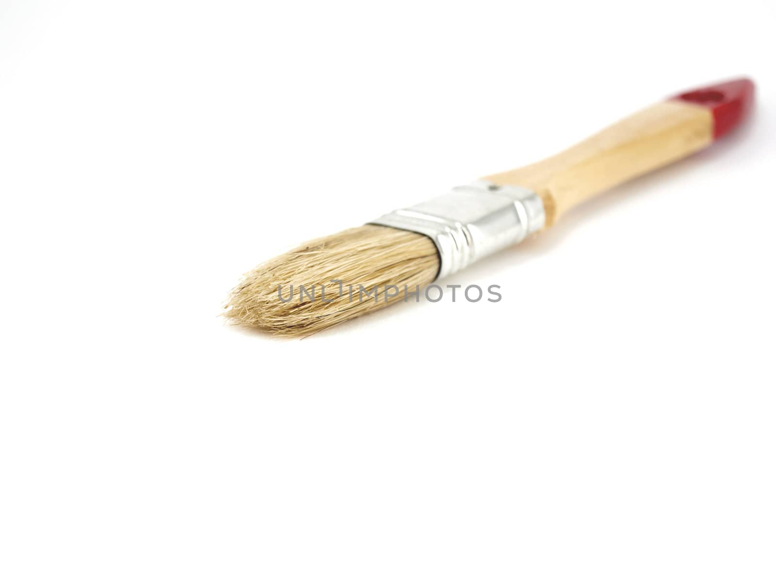 Paint brush over white by sergpet