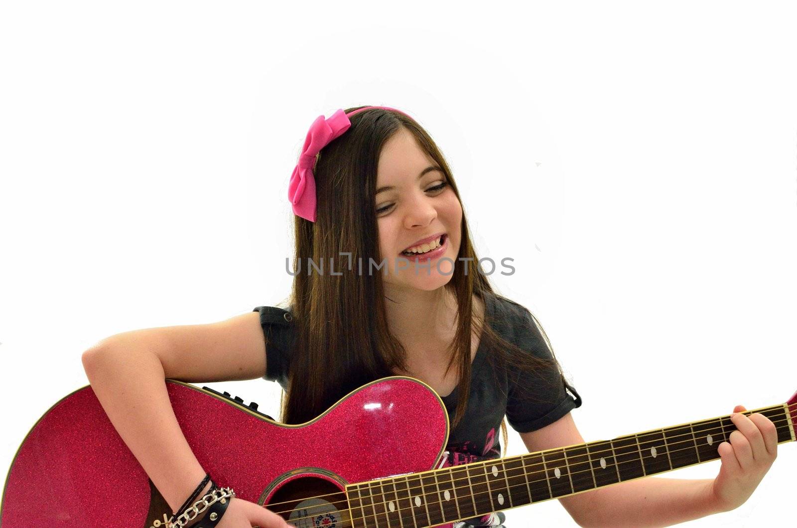 Live music from a young performer