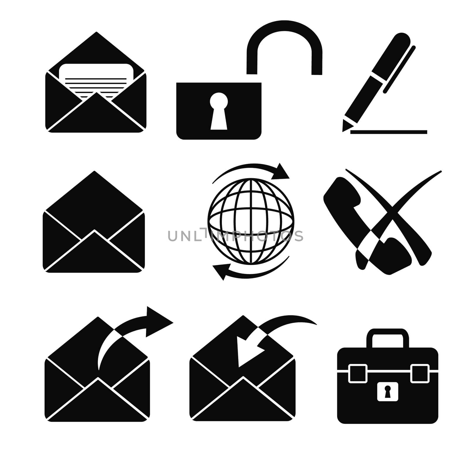vector business icons set 6