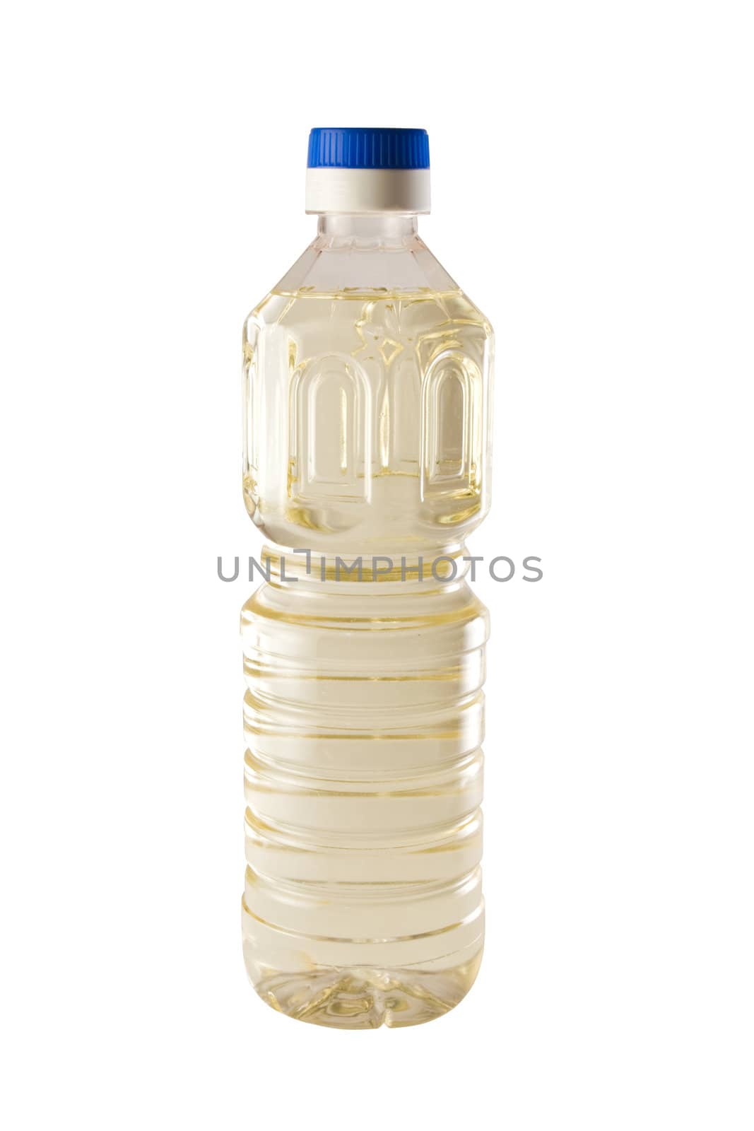 Plastic bottle of oil by smoki