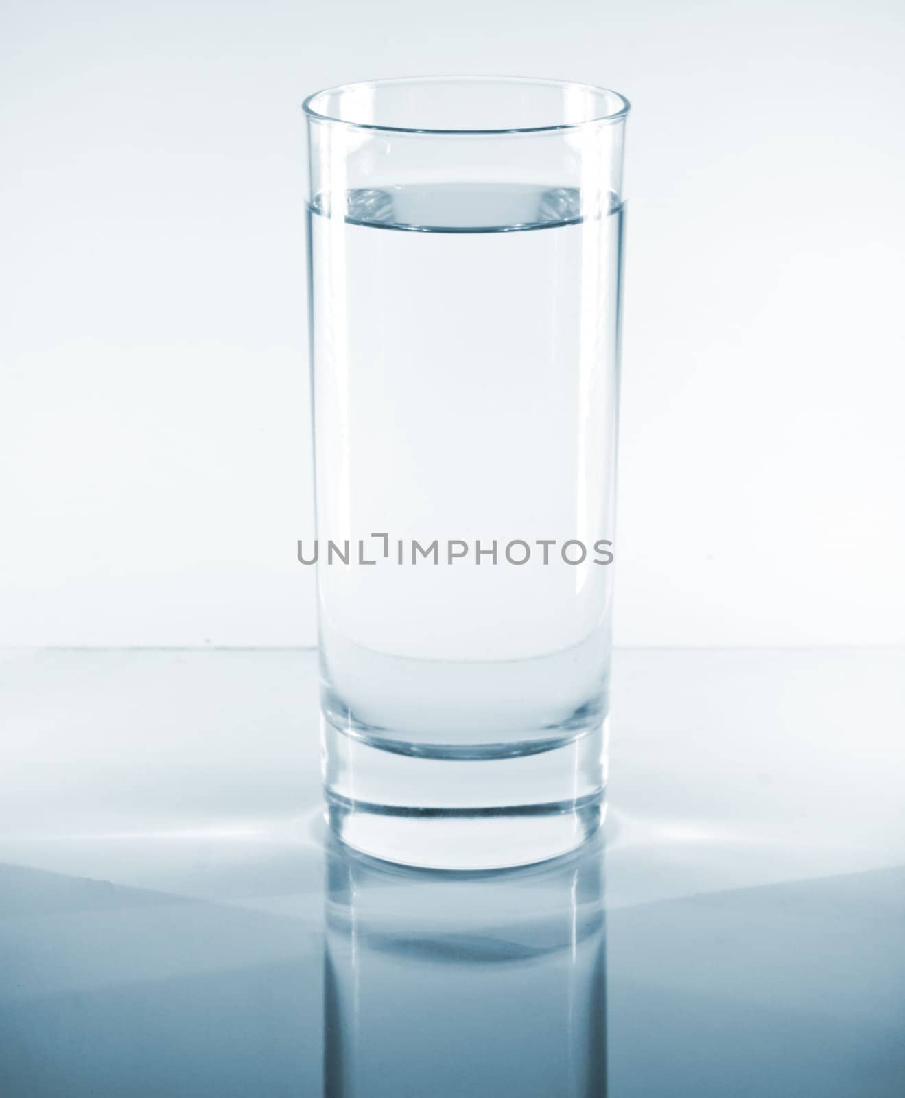 Glass of water by smoki