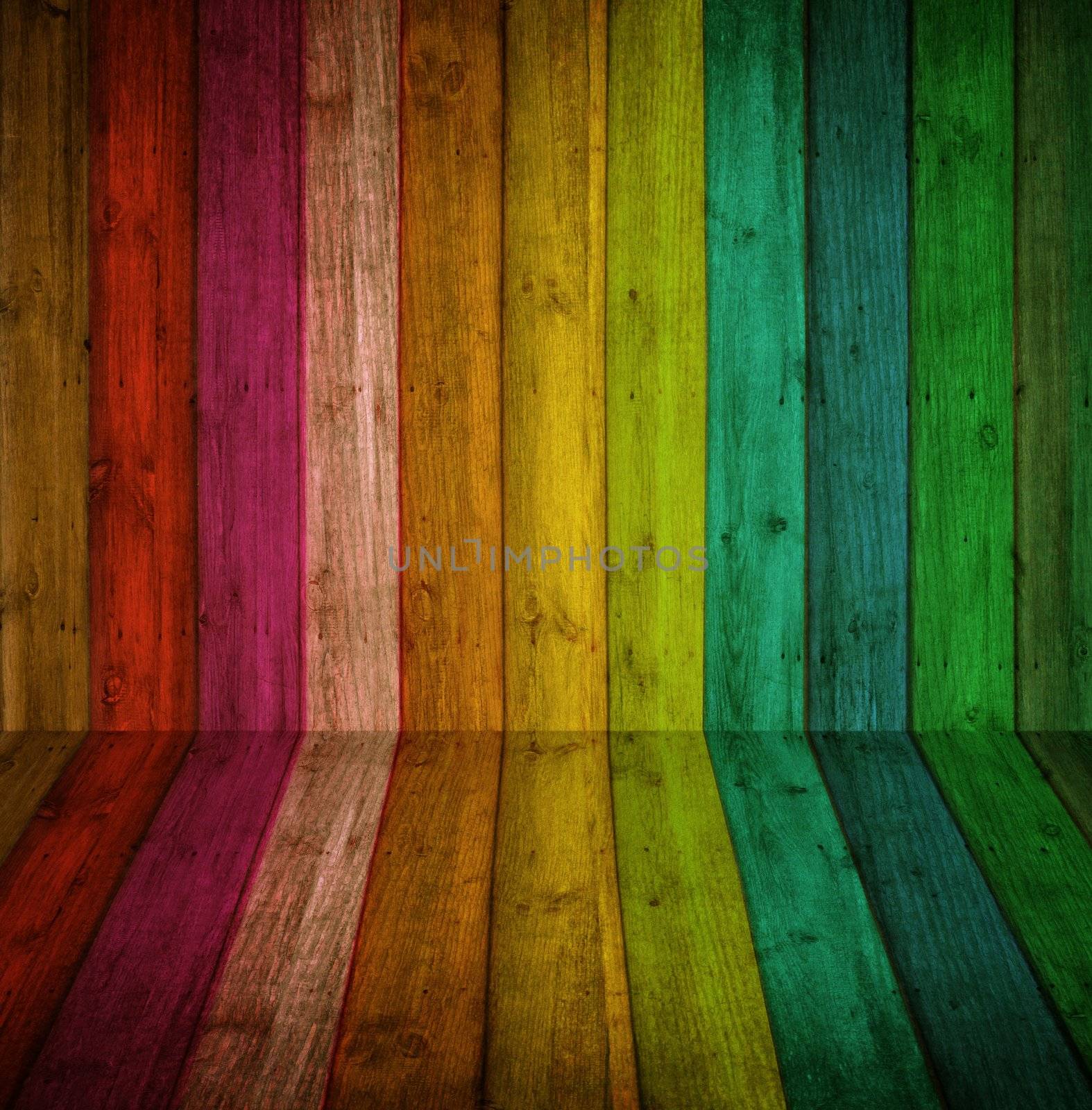 colorful wood Background by anelina