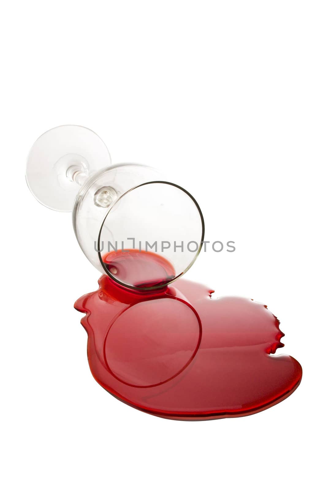 Spilled Wine Glass