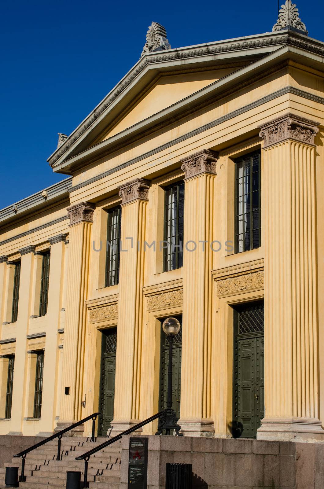 Building of the Norwegian University  Oslo, Norway