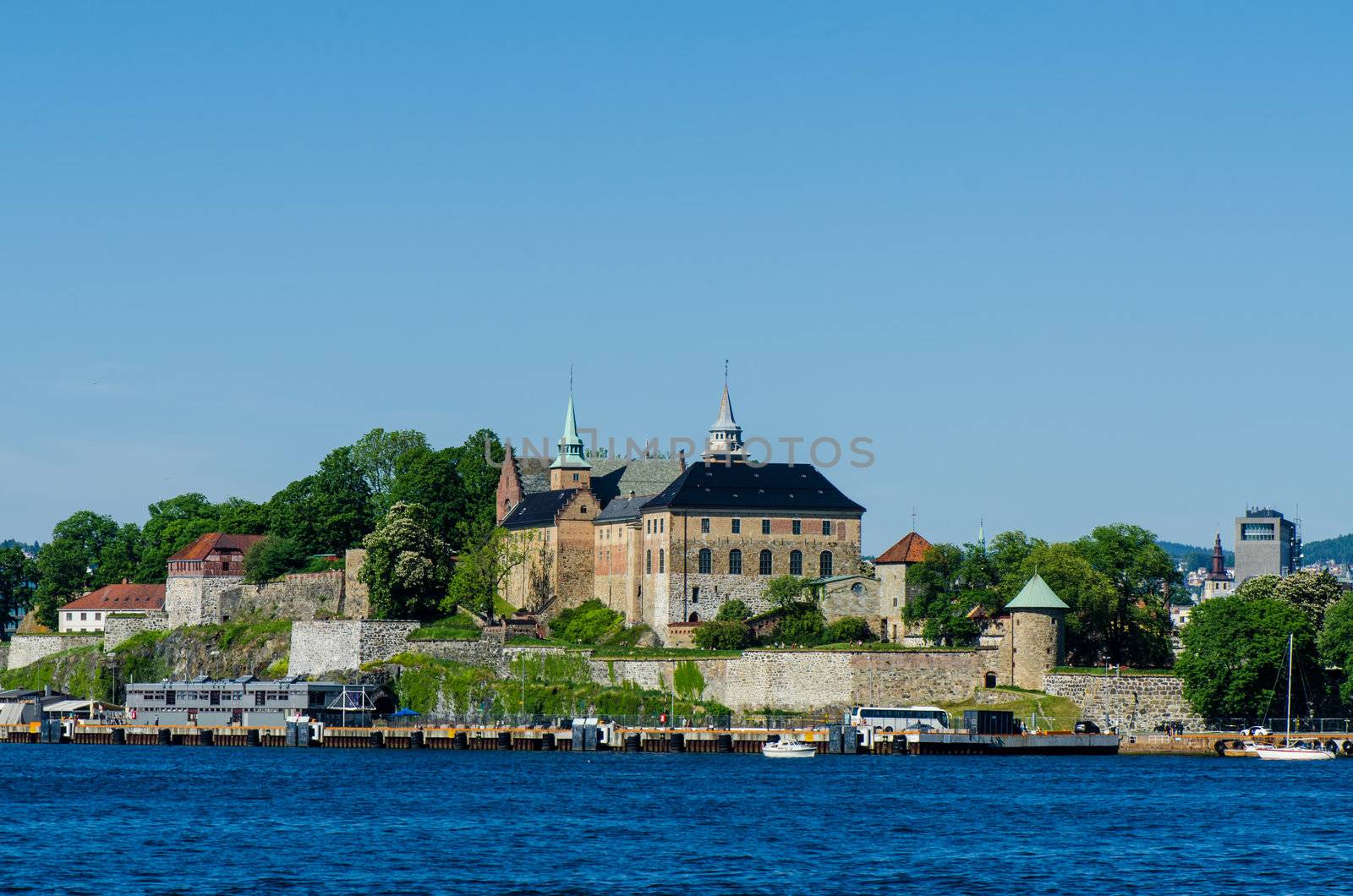 Ancient Akershus Fortress, Oslo, Norway