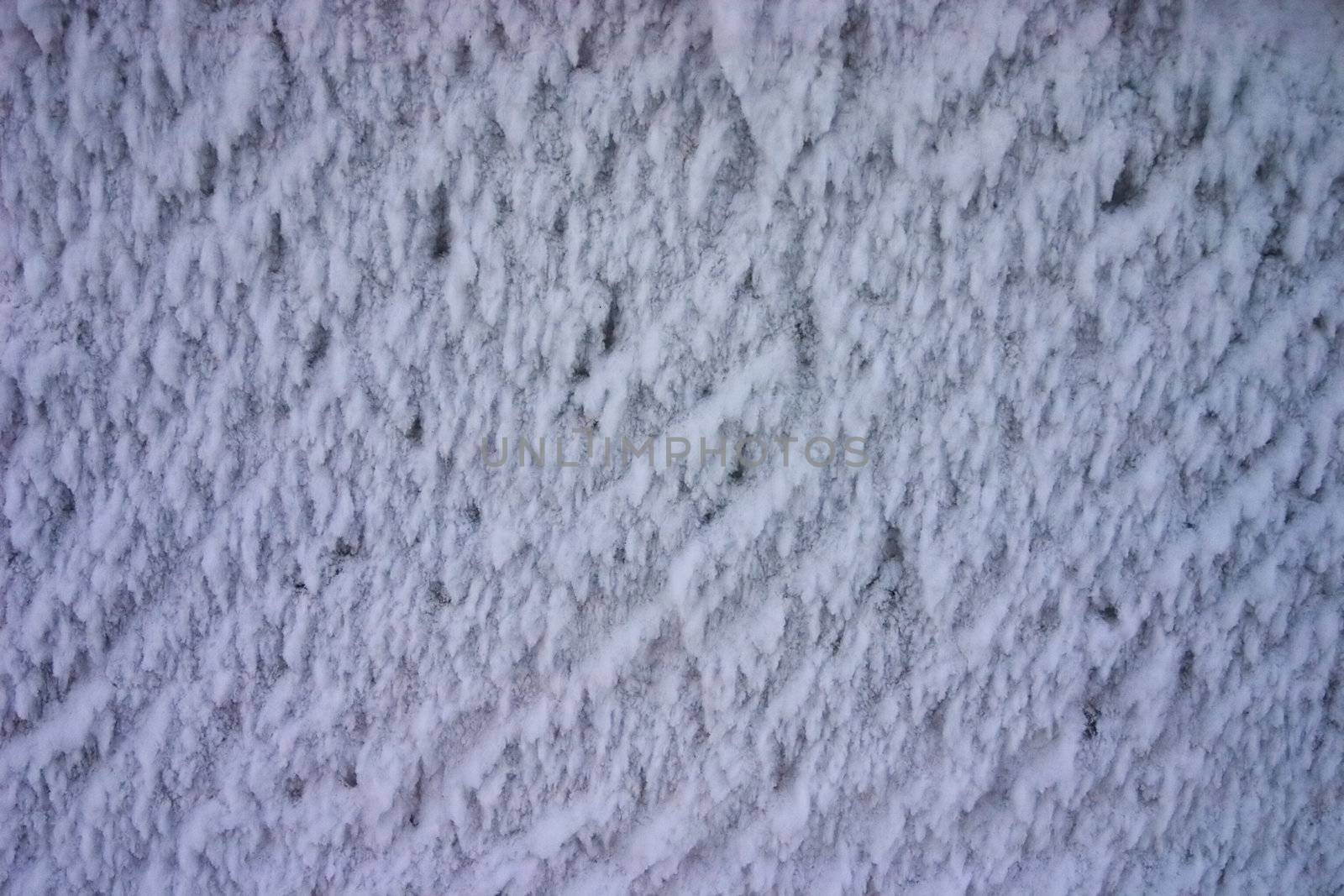 texture image of ice-covered surface with shallow details