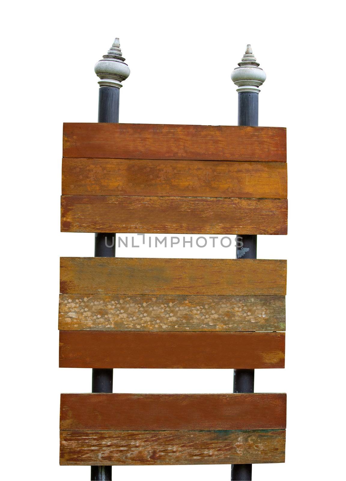 board sign isolated on white background
