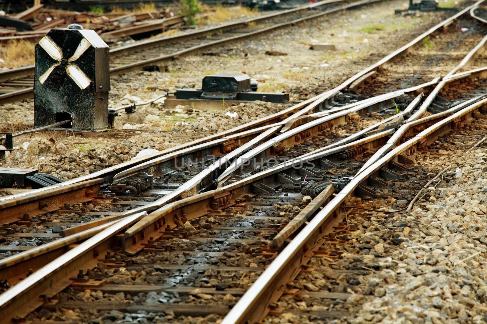 Railway Tracks crossing