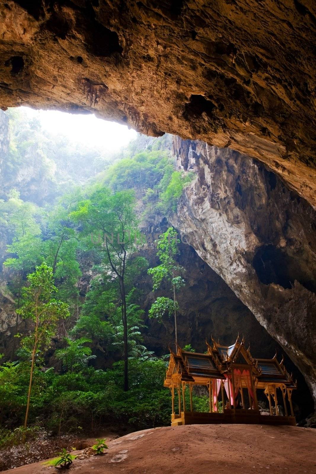 Pavillon in Phraya Nakorn cave,Thailand