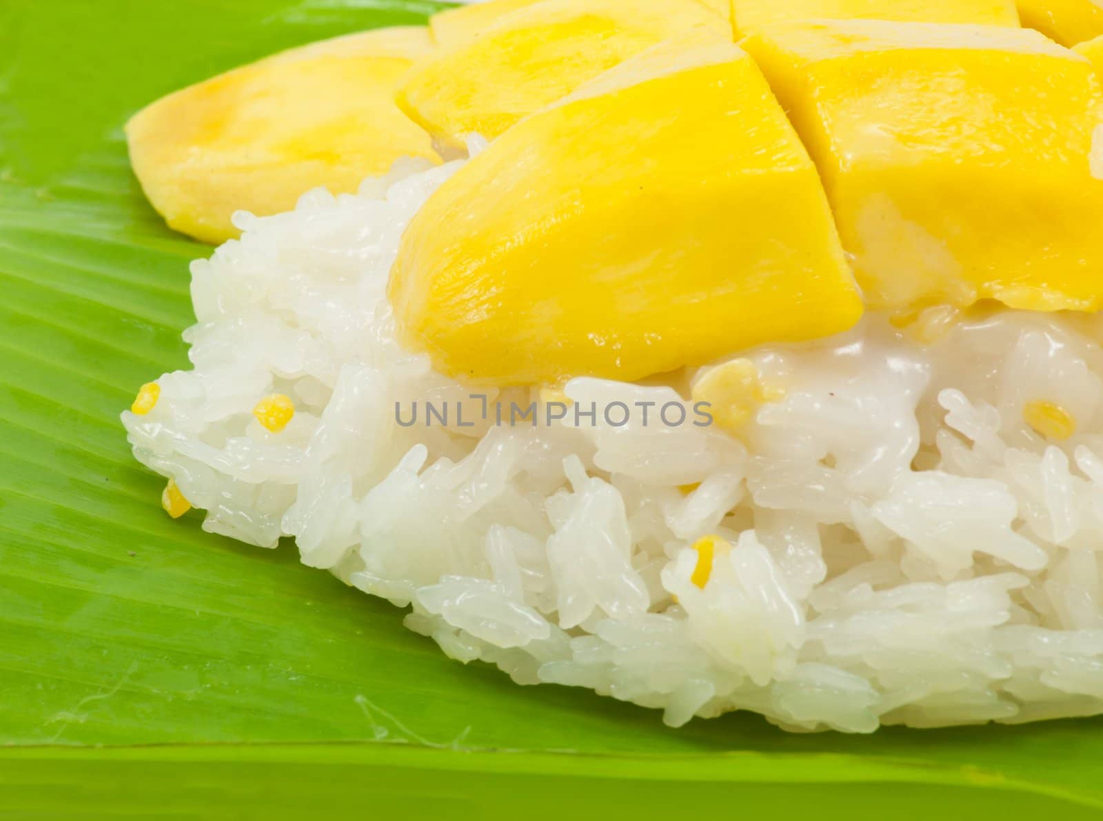 Sticky Rice Mango Thai Dessert