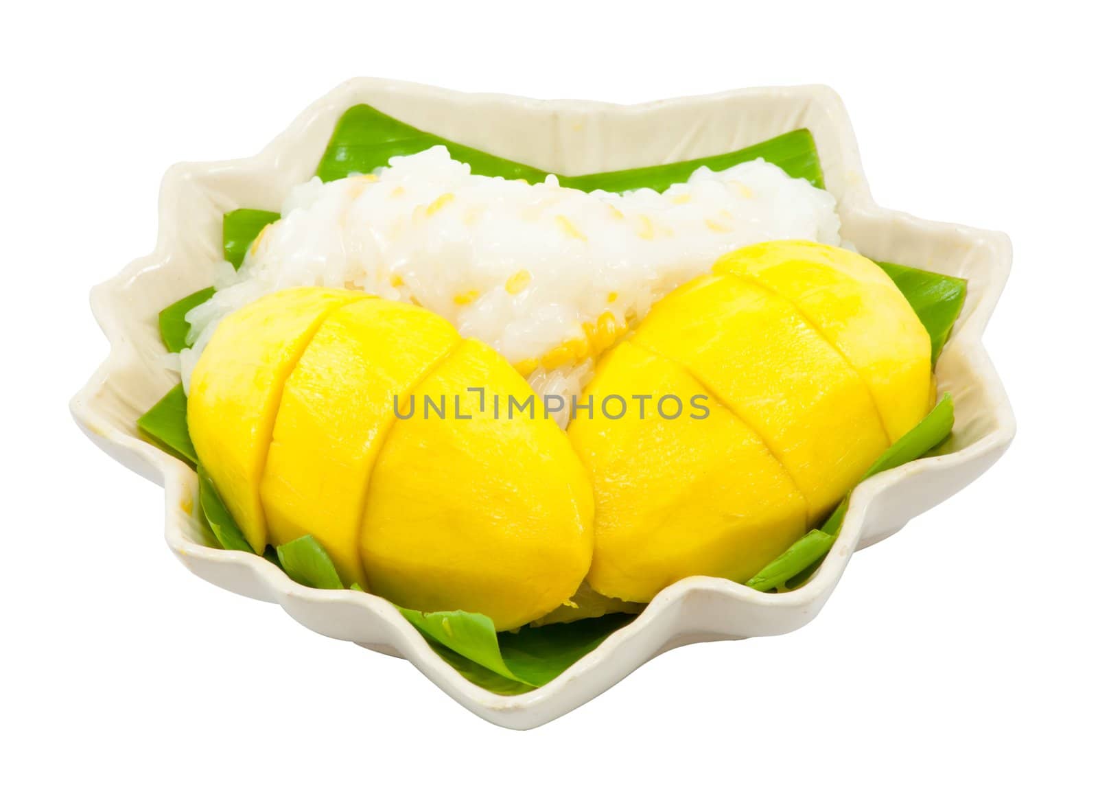 Sticky Rice Mango Thai Dessert