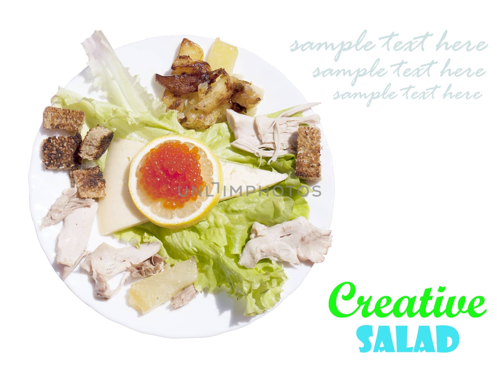 Creative salad by sergey150770SV