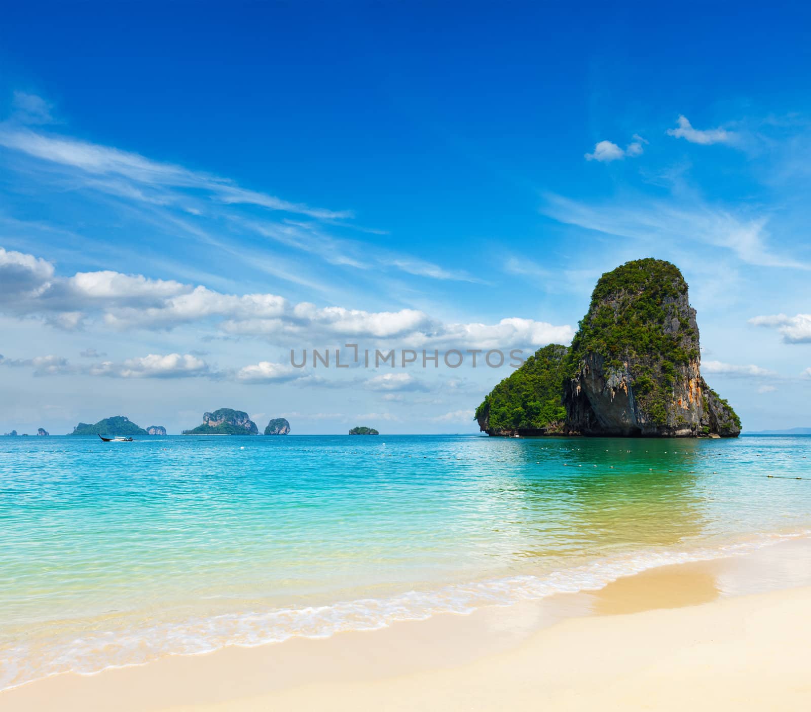 Pranang beach. Krabi, Thailand