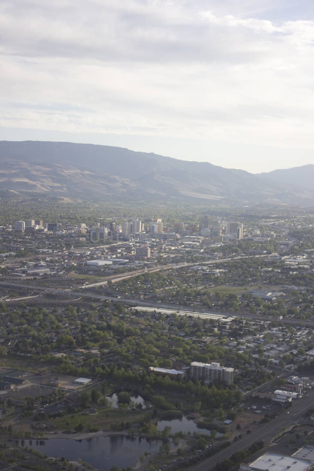 Aerial of Reno Nevada by jeremywhat
