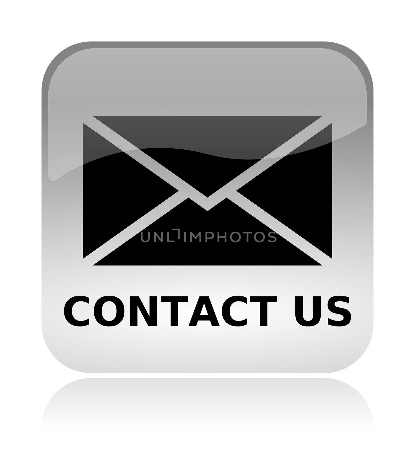Contact us email web interface icon by make