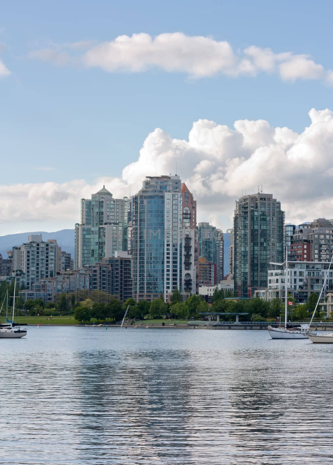 Canada. Vancouver. Photo of Down Town center.