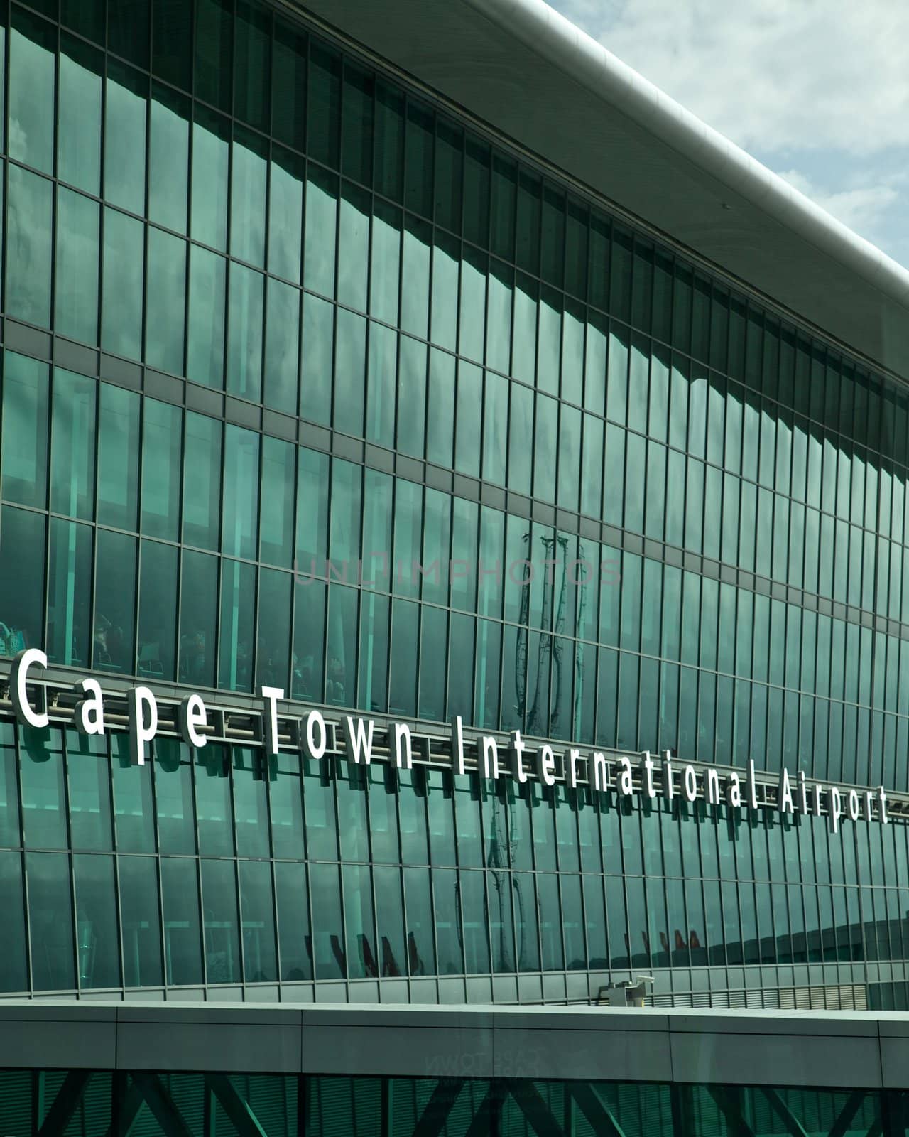 Airport in Cape Town, South Africa 