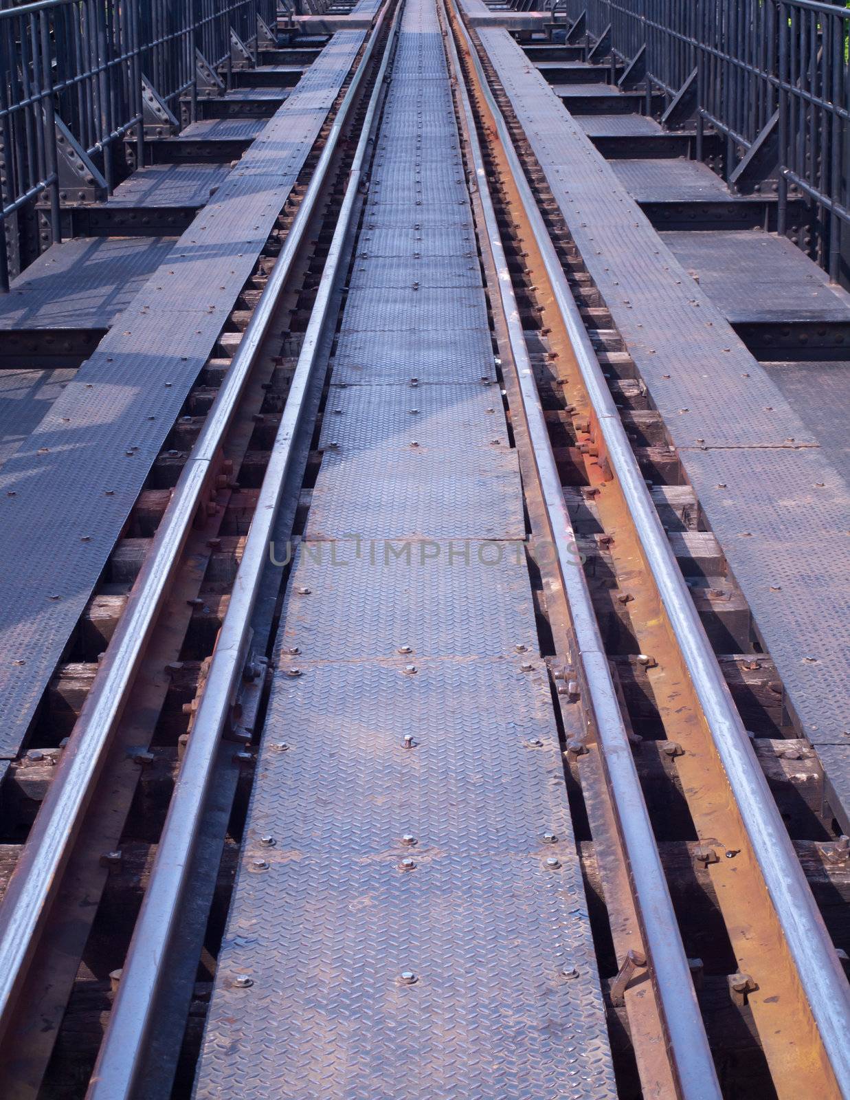 The bridge of the river kwai, The monument of WWII, Kanchanaburi, Thailand