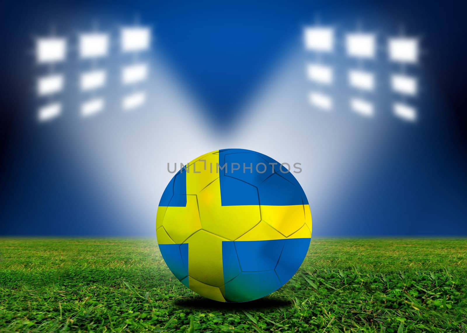 Sweden  soccer  ball in european