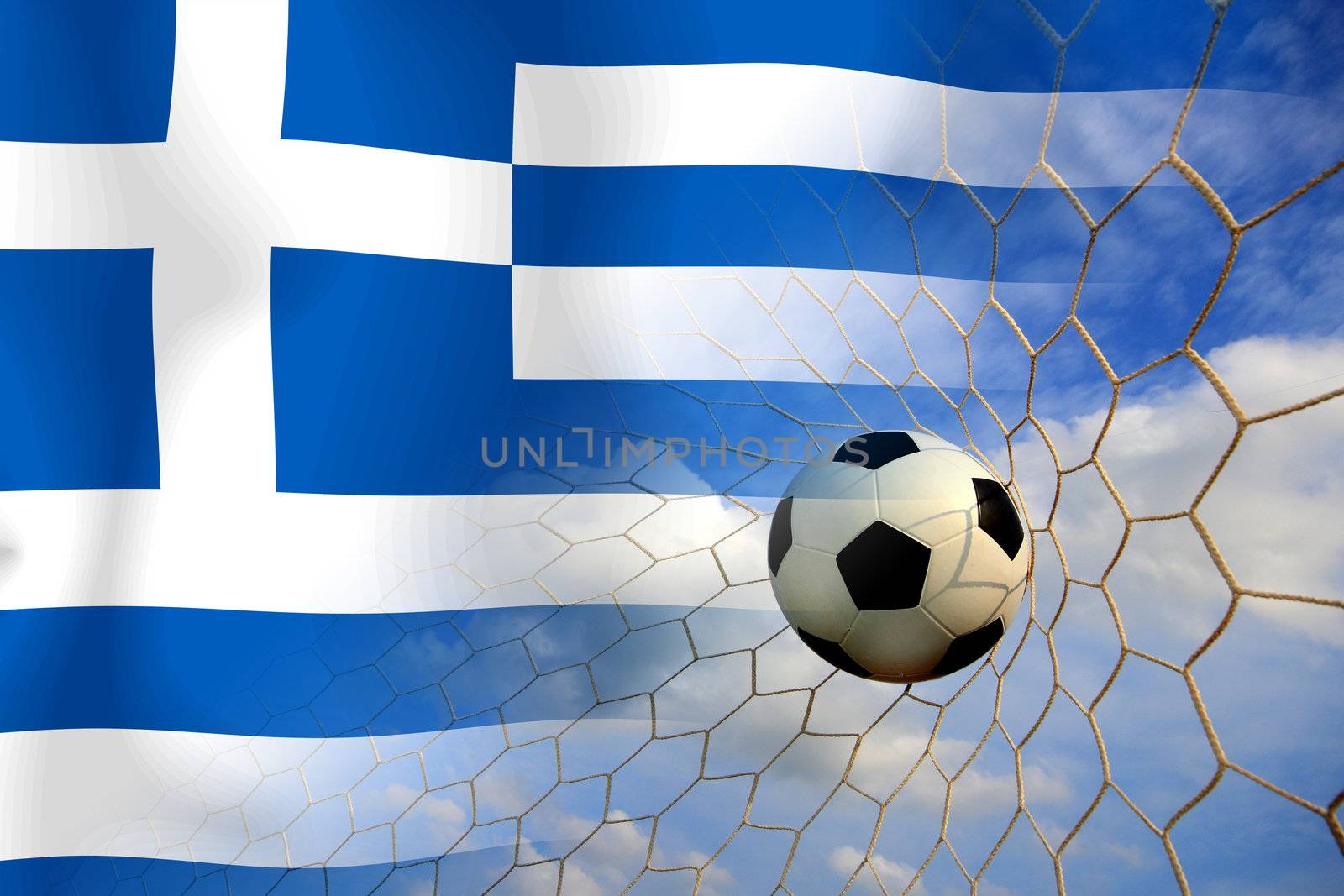 Greece  soccer  ball in european