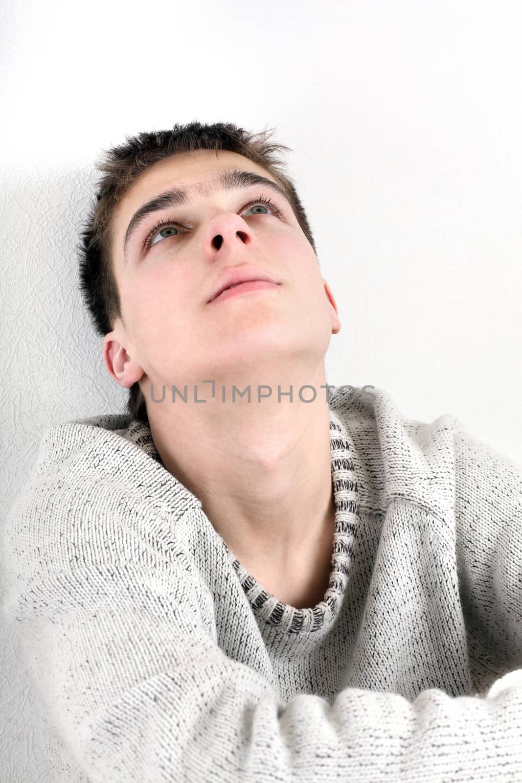 sad young man by sabphoto