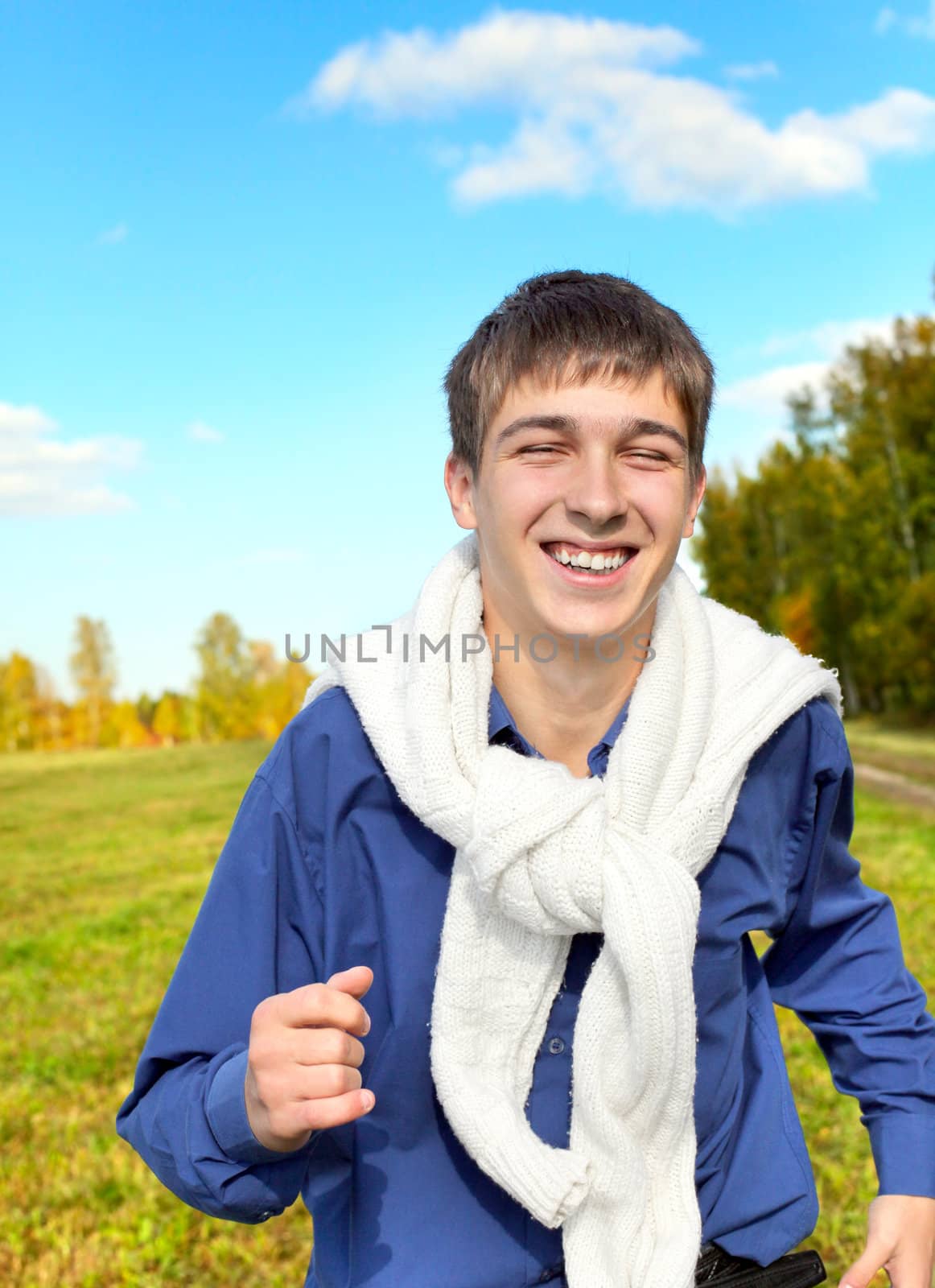 young man running by sabphoto