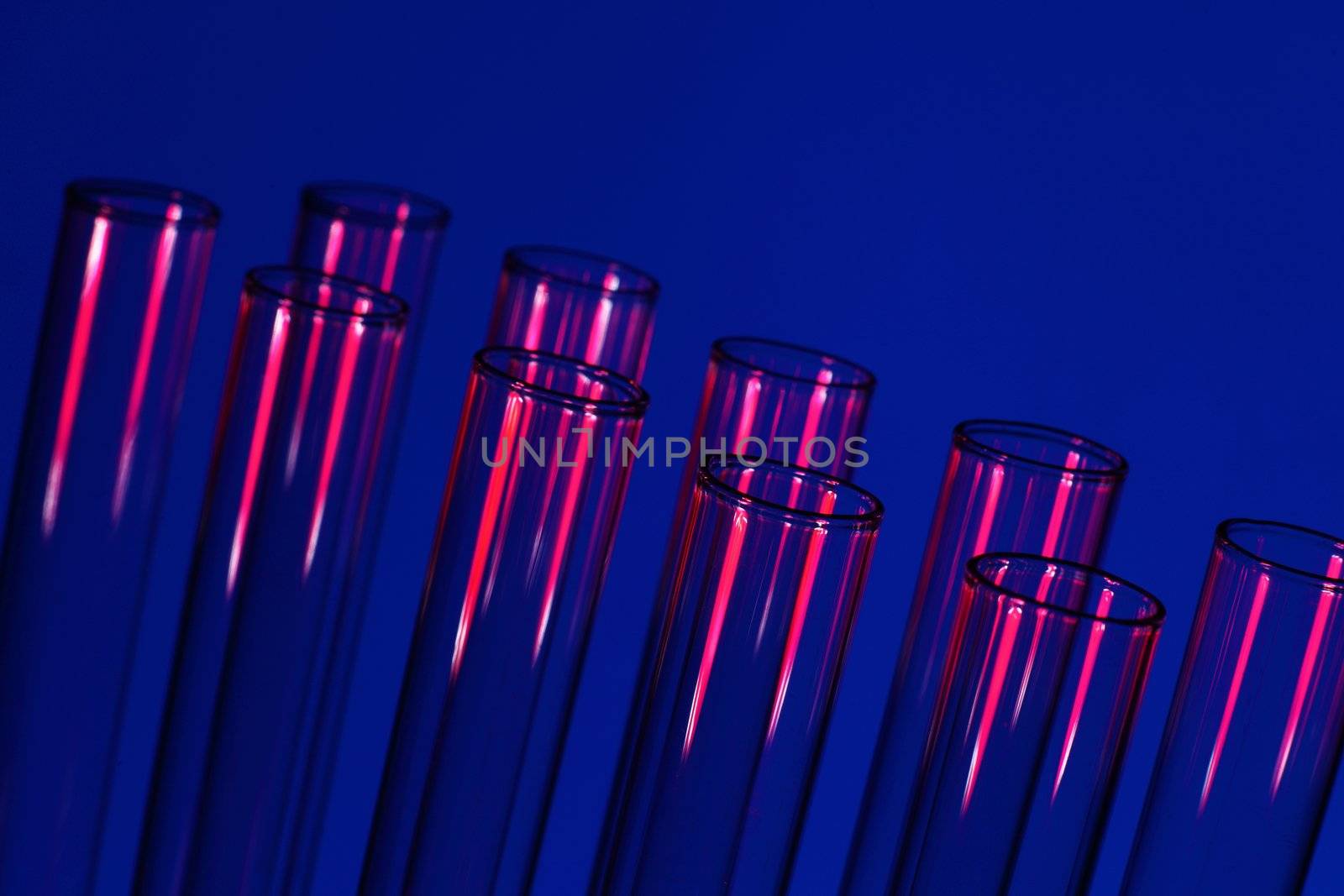 Glass chemistry tubes by sergey_nivens