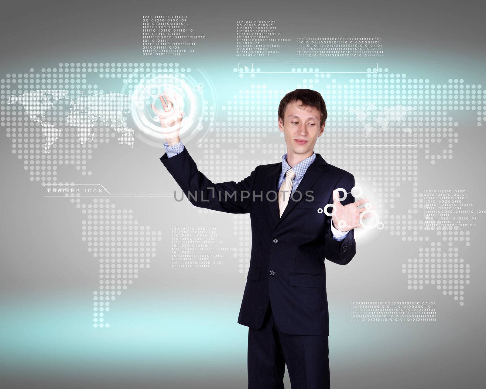 Virtual technology in business by sergey_nivens