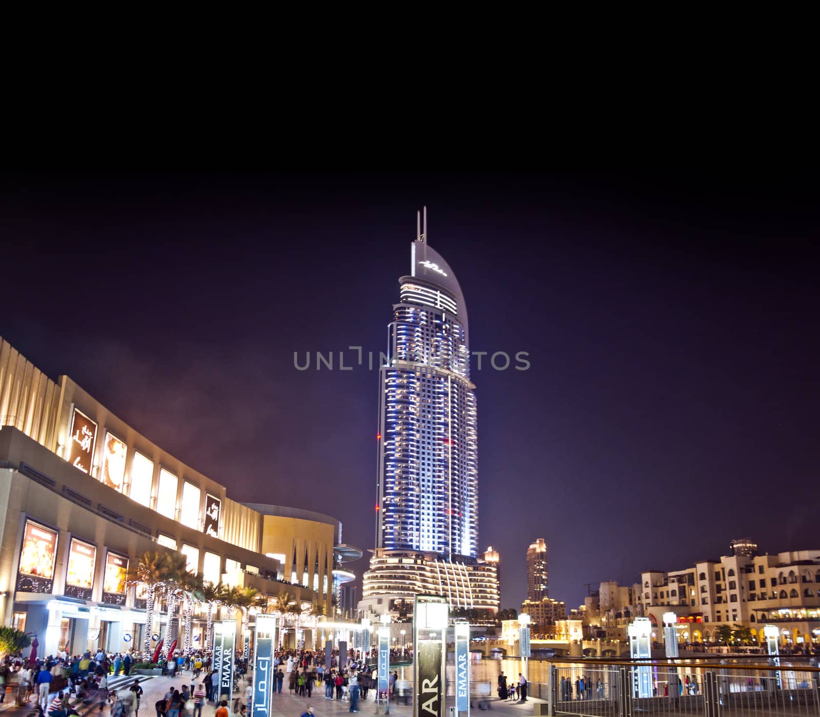 The Address Hotel, the luxurious hotel located in Downtown Dubai