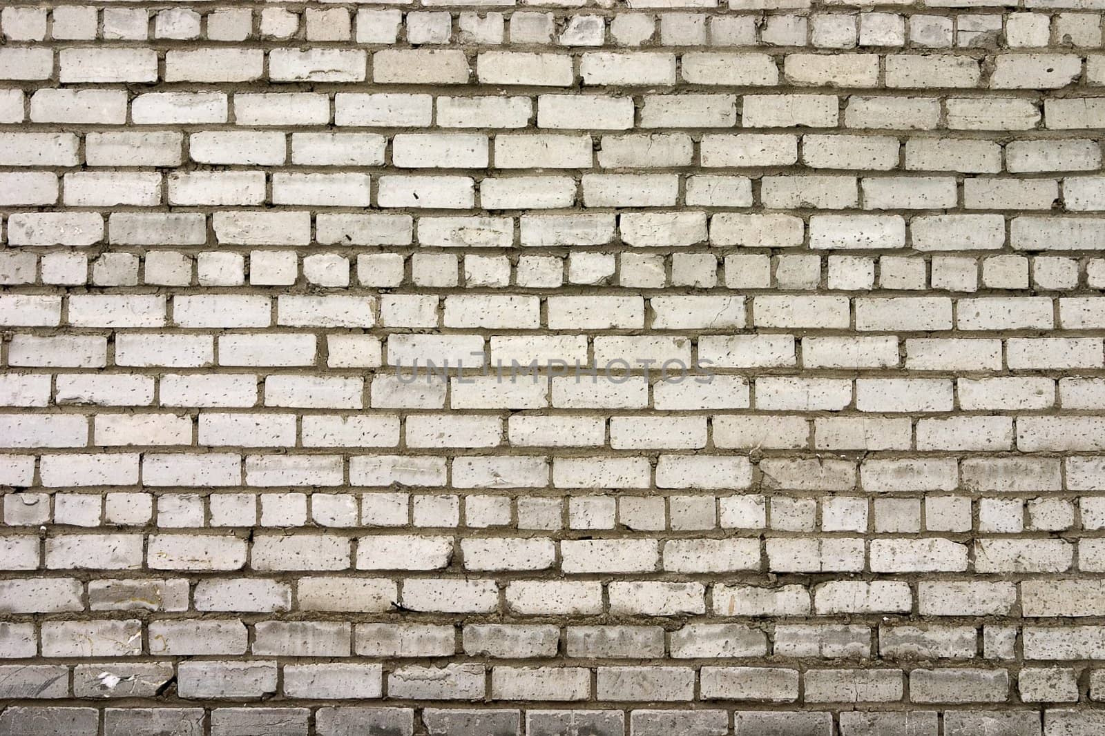 texture of wall from a white brick