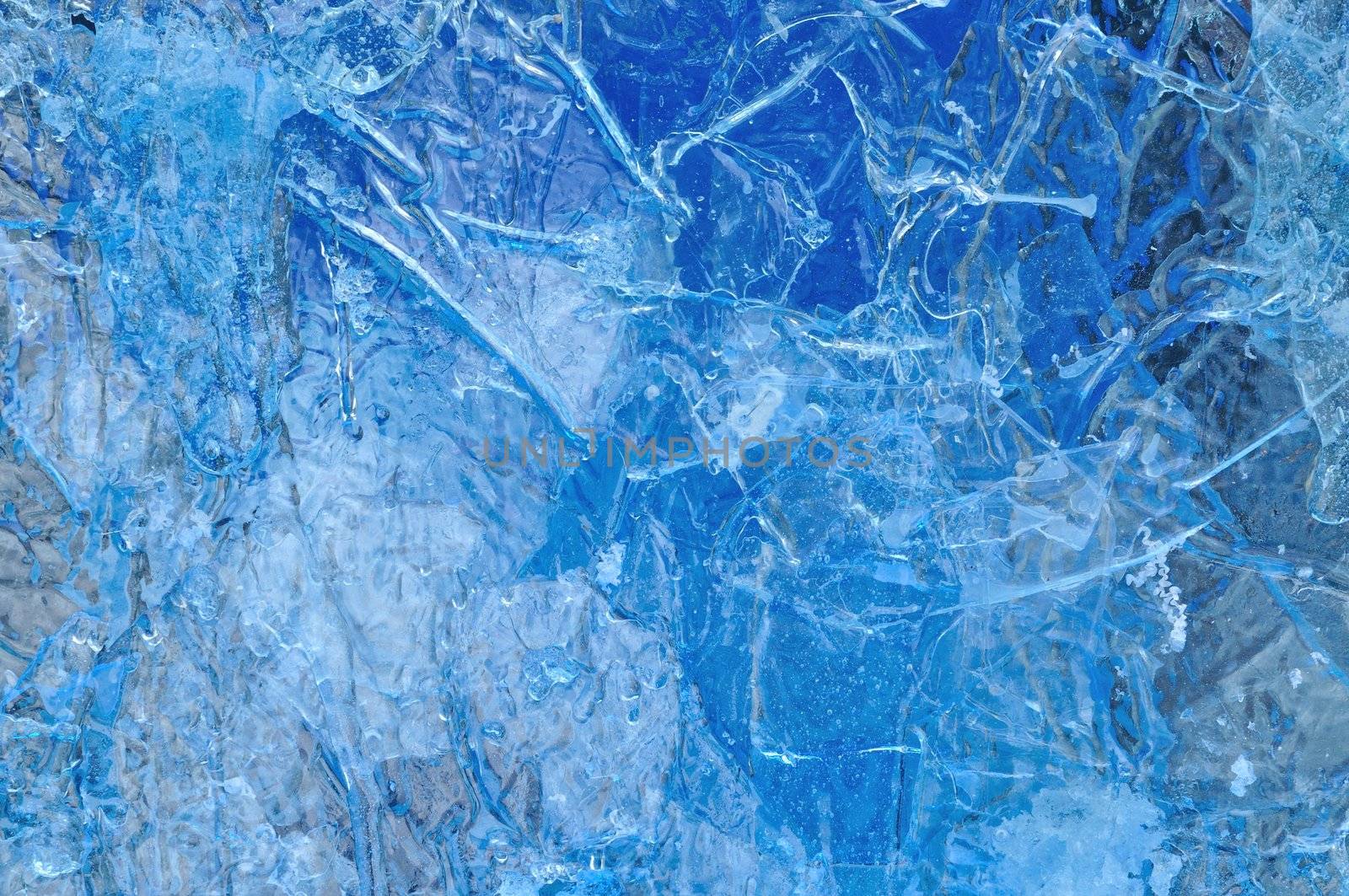 Texture Background of Artificial Iceberg