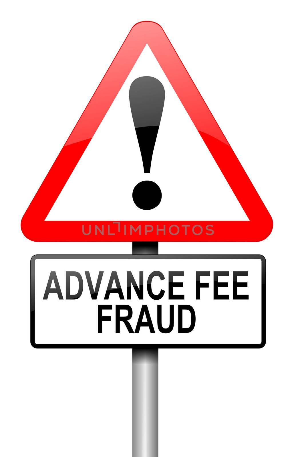 Advance fee fraud concept. by 72soul